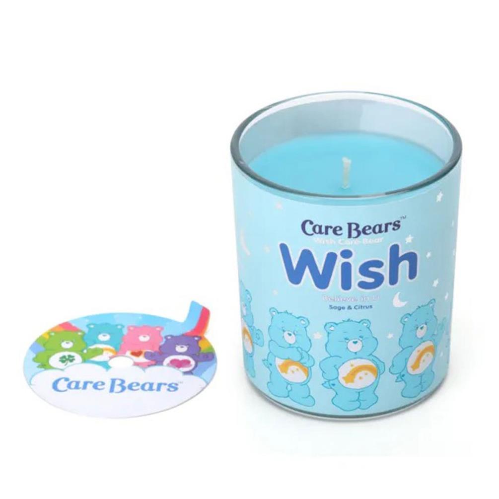 Care Bears Wish Sage & Citrus Glass Candle Extra Image 1